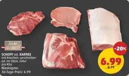 PENNY SCHOPF od. KARREE Angebot