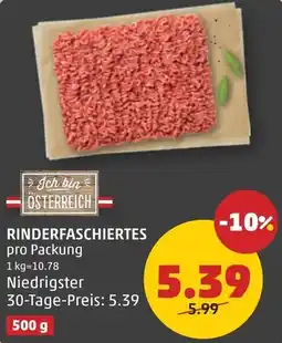 PENNY RINDERFASCHIERTES Angebot
