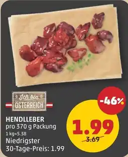 PENNY HENDLLEBER Angebot