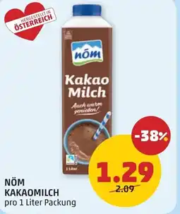 PENNY Nöm kakaomilch Angebot