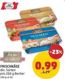PENNY FRISCHKÄSE Angebot