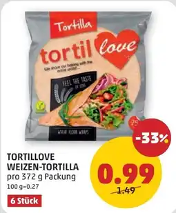 PENNY Tortillove weizen tortilla Angebot