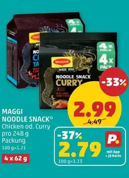 PENNY Maggi noodle snack Angebot