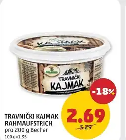 PENNY Travnički kajmak rahmaufstrich Angebot