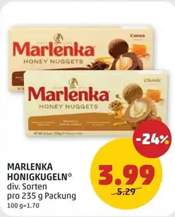 PENNY Marlenka honigkugeln Angebot