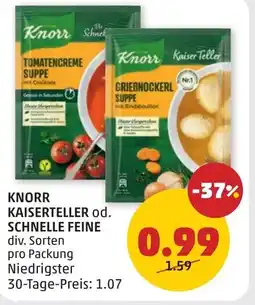 PENNY Knorr kaiserteller od. schnelle feine Angebot