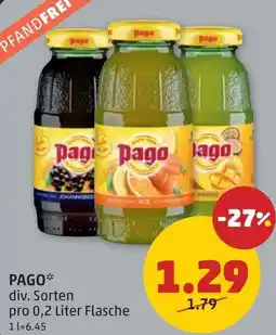 PENNY PAGO Angebot