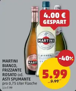 PENNY Martini bianco, frizzante rosato od. asti spumante Angebot