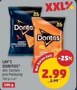 PENNY LAY'S DORITOS Angebot