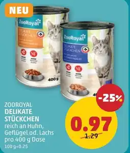 PENNY ZooRoyal DELIKATE STOCKCHEN Angebot