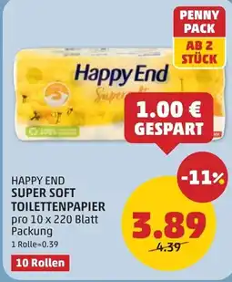 PENNY Happy End Super TOILETTENPAPIER Angebot