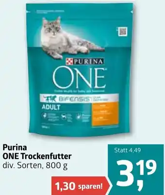 ADEG Purina One Trockenfutter 800 g Angebot