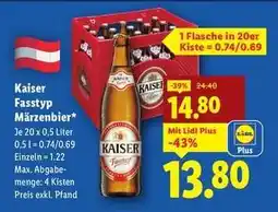 Lidl Kaiser Fasstyp Märzenbier Angebot