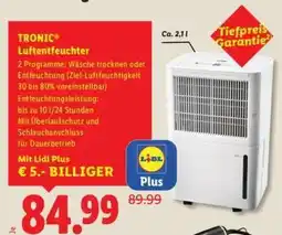 Lidl TRONIC Luftentfeuchter Angebot