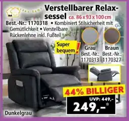 Norma Verstellbarer Relaxsessel Angebot