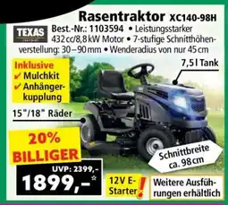 Norma Rasentraktor XC140-98H Angebot