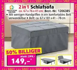 Norma 2 in 1 Schlafsofa Angebot