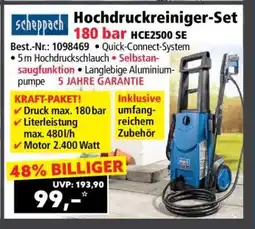 Norma Hochdruckreiniger-Set 180 bar HCE2500 SE Angebot