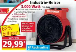 Norma Industrie-Heizer 3.000 Watt THL-3KW Angebot