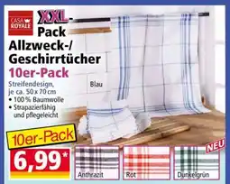 Norma XXL-Pack Allzweck-/Geschirrtücher 10er-Pack Angebot