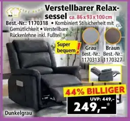 Norma Verstellbarer Relaxsessel Angebot