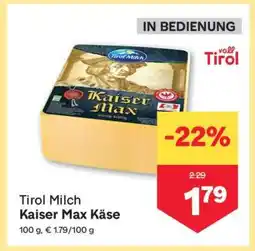 MPreis Kaiser Max Käse Angebot