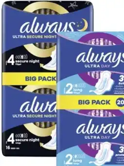 MPreis Always Ultra Binden Angebot