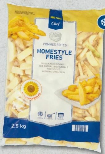 Metro Homestyle Pommes Frites Angebot