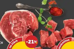PENNY Ich bin Österreich Rindsgulaschfleisch Angebot