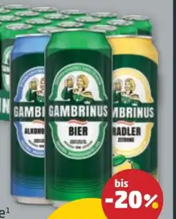 PENNY Gambrinus Bier Angebot