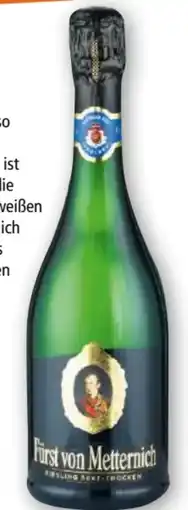 Norma Fürst von Metternich Riesling Sekt Angebot