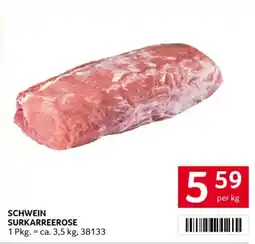 Transgourmet Schwein surkarreerose Angebot