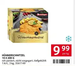Transgourmet Hühnerschnitzel Angebot