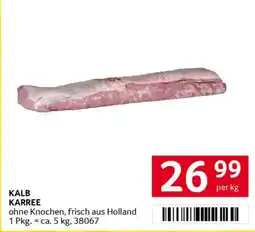 Transgourmet Kalb karree Angebot