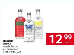 Transgourmet Absolut vodka Angebot