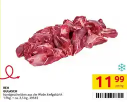 Transgourmet Reh gulasch Angebot