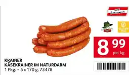 Transgourmet Krainer käsekrainer im naturdarm Angebot