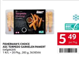 Transgourmet Fisherman's choice asc torpedo garnelen paniert Angebot