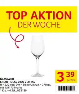 Transgourmet Glass&co chiantiglas vino veritas Angebot