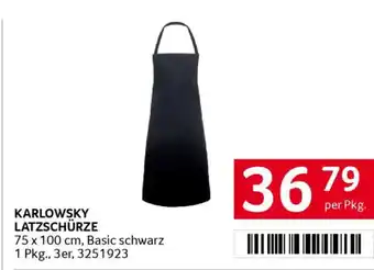 Transgourmet Karlowsky latzschürze Angebot