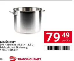Transgourmet Gemüsetopf Angebot