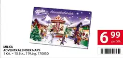Transgourmet Milka adventkalender naps Angebot