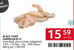 Transgourmet Black tiger garnelen 8/12 Angebot