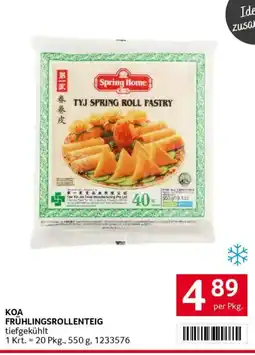 Transgourmet Koa frühlingsrollenteig Angebot