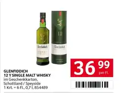 Transgourmet Glenfiddich 12 y single malt whisky Angebot