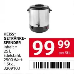 Transgourmet Heiss- getränke- spender Angebot