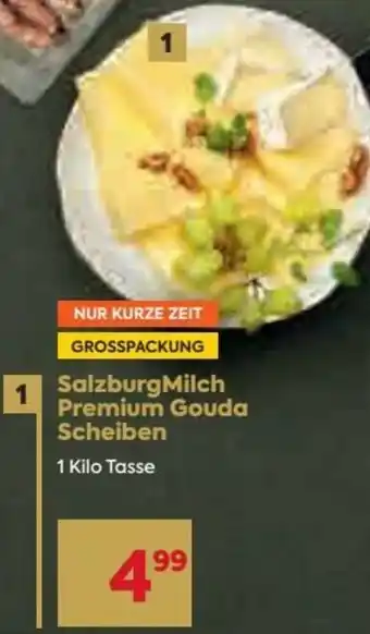 Billa Corso SalzburgMilch Premium Gouda Scheiben 1 Kilo Angebot