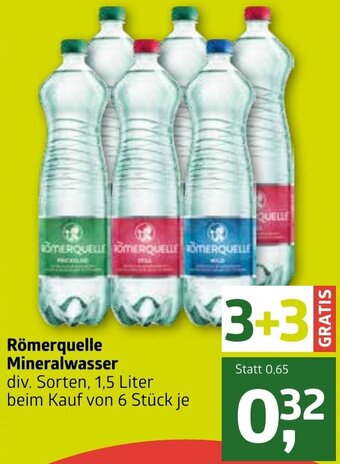 ADEG Römerquelle Mineralwasser Angebot