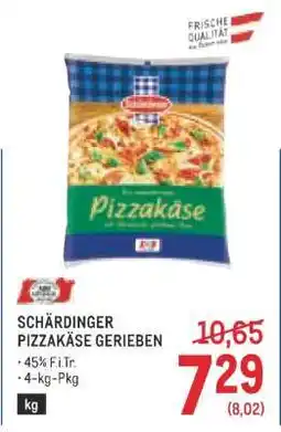 Metro Schärdinger Pizzakäse gerieben Angebot