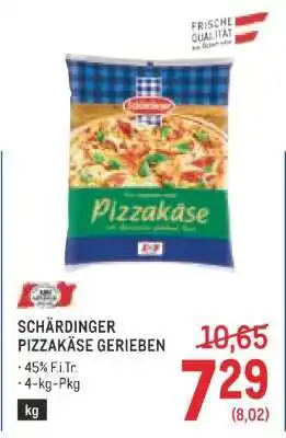 Schärdinger Pizzakäse gerieben